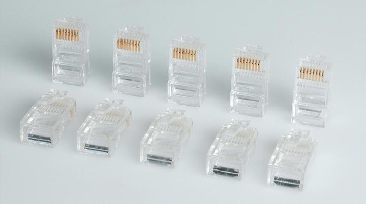 Image du produit Roline Modular-Plug non blindé, cat.5e 10 pcs (UTP, CAT5e)