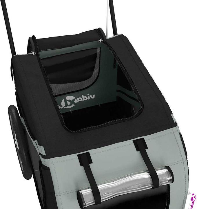 Produktbild vidaXL Fahrradanhänger Hund