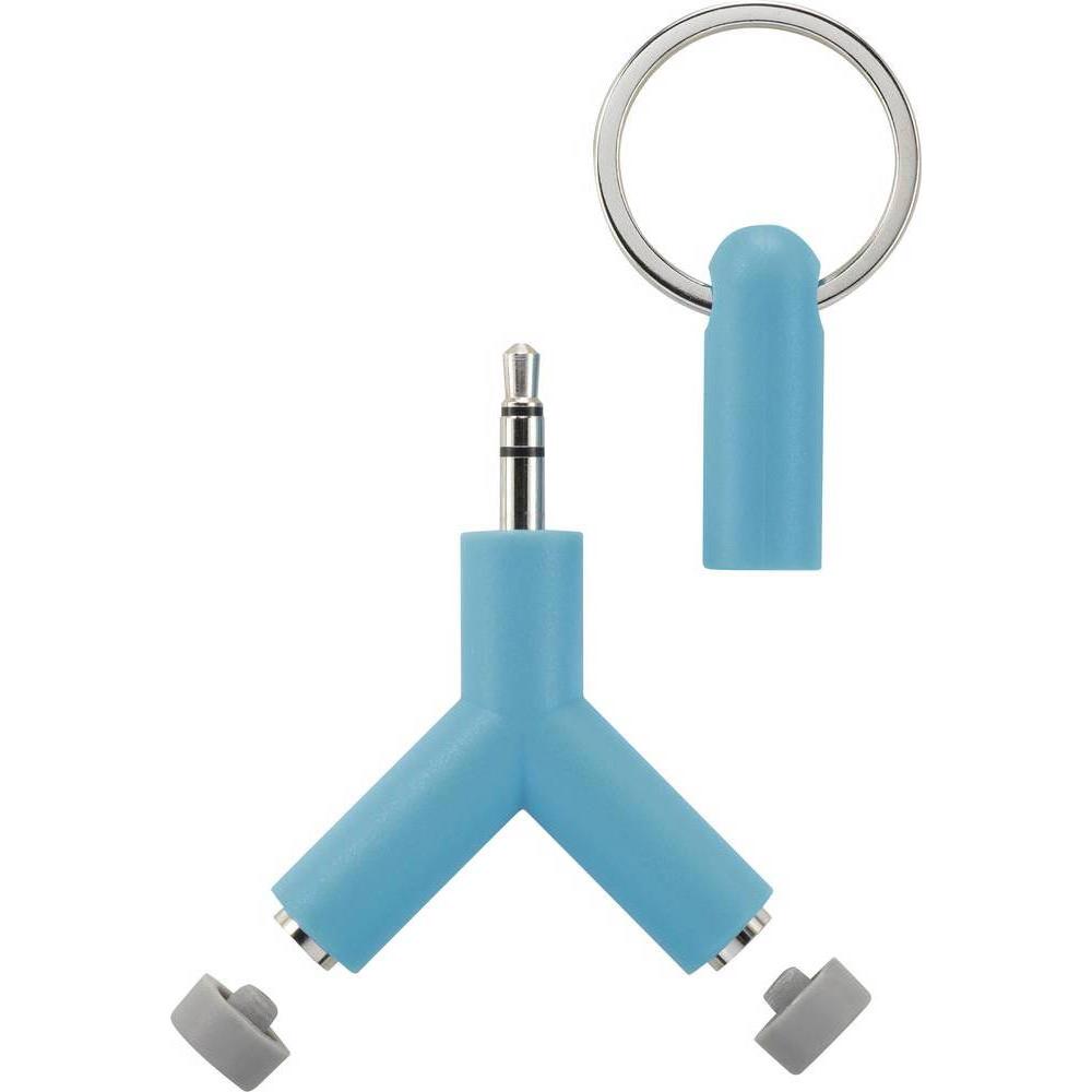 Thumbnail - SpeaKa Professional SpeaKa Klinke Y-Adapter Klinkenstecker 3.5 mm an 2x Klinkenbuchse 3.5 mm (Audio Splitter), Audio Ada...