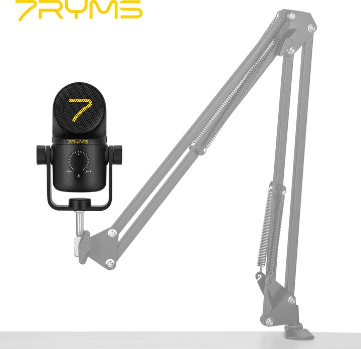 Actual product image 7Ryms Mini Condenser USB Microphone