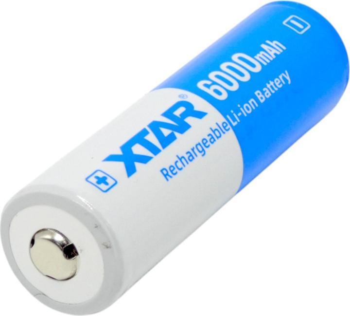 Actual product image Xtar Li-ion battery with protection electronics (1 pcs., 21700, 6000 mAh)
