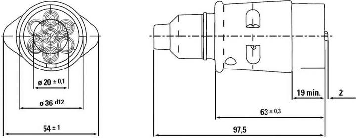 Productafbeelding SecoRüt Stekker 7pin