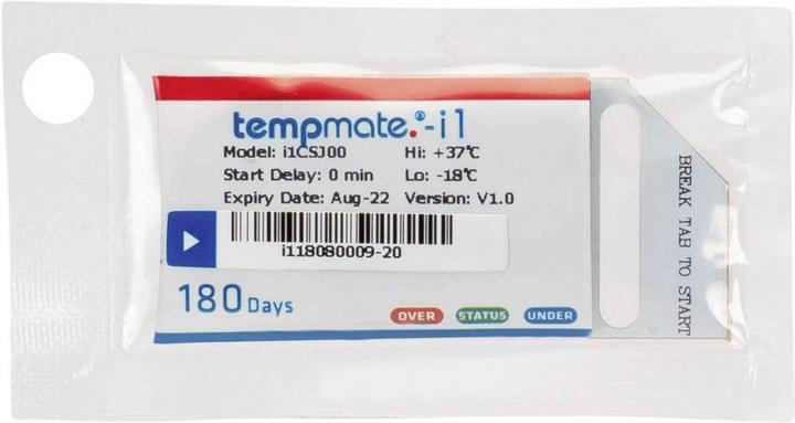 Produktbild tempmate Einweg-Temperaturindikator