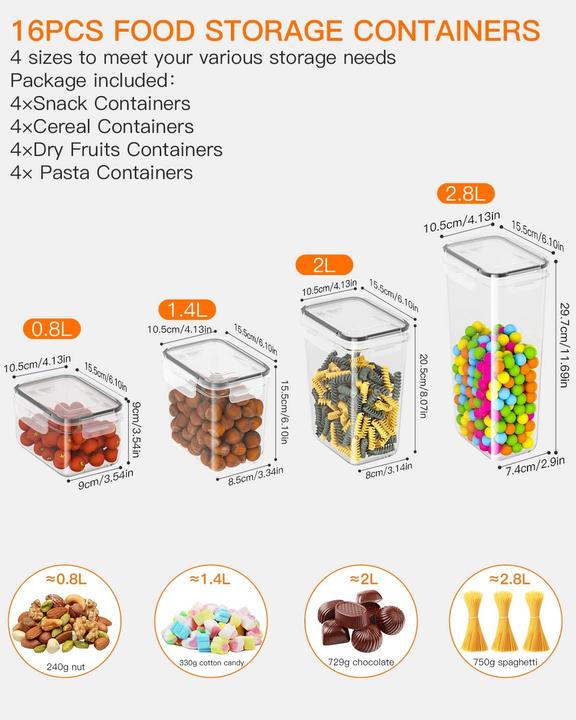 Produktbild Neflsi Vorratsdosen-Set