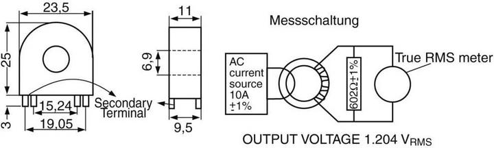 Immagine prodotto Trasformatore di corrente di precisione TZ 77
