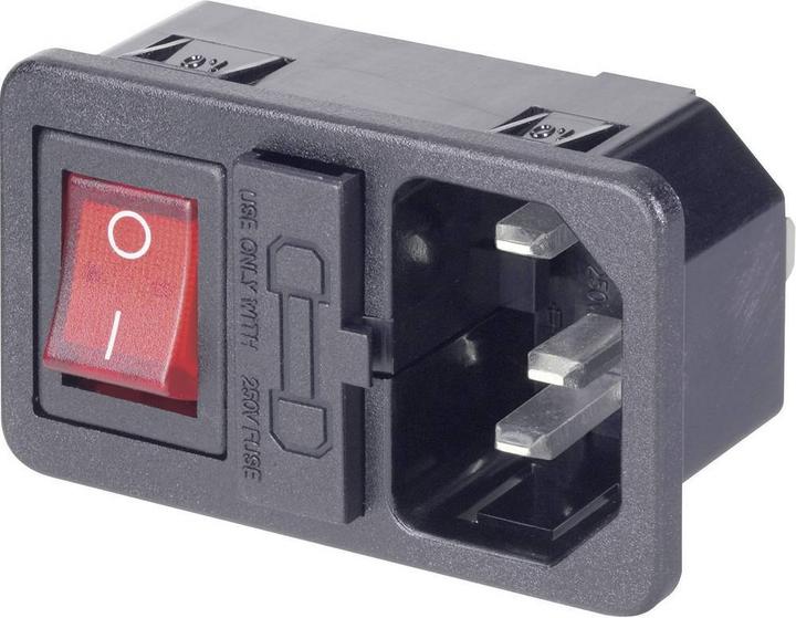 Produktbild No Name Kaltgeräte-Einbaustecker