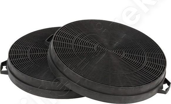 Actual product image WPRO Activated carbon filter B210 AMC060 480122101718 484000008579 (pack of 2)