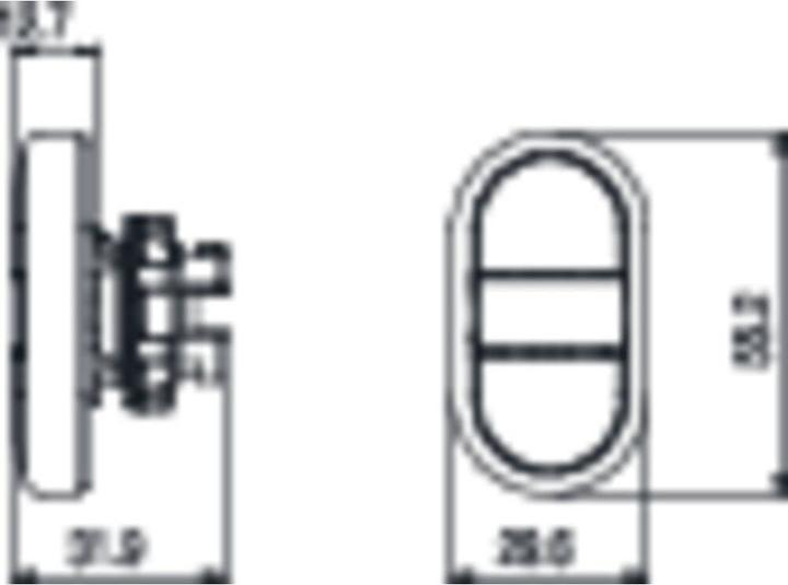 Actual product image Pizzato Elettrica Double pushbutton illuminable E21PD