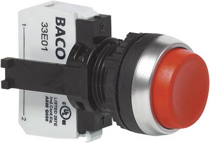 Actual product image Baco Push button high 600 V 10 A