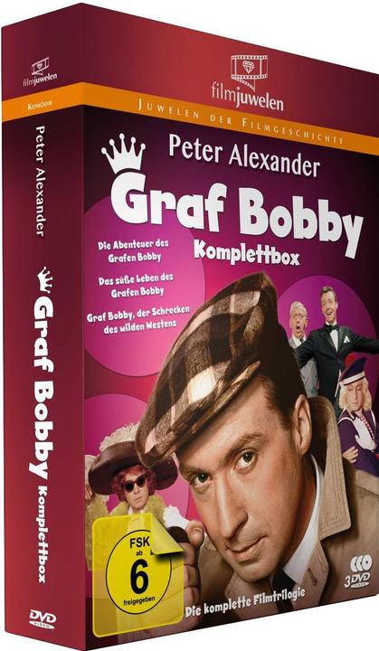 Produktbild Peter Alexander: Graf Bobby Komplettbox (DVD, 2018, Deutsch)