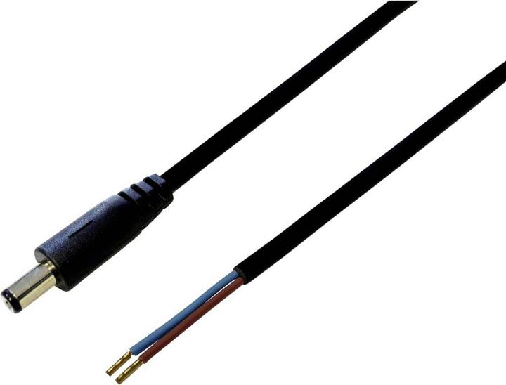 Produktbild Tru Components Niedervolt-Anschlusskabel Stecker 2.1 mm