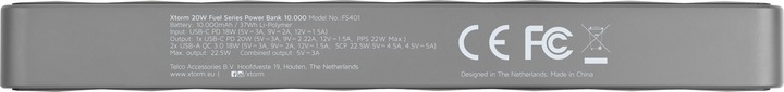 Immagine prodotto Xtorm Carburante Serie 4 (10000 mAh, 20 W, 37 Wh)