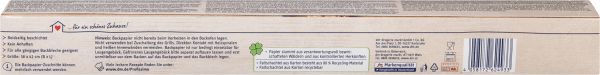 Produktbild dm Profissimo Backpapier Zuschnitte (38 x 42 cm)