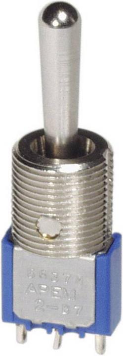 Produktbild APEM 5637MA Kippschalter 250 V/AC 3 A 1 x (Ein)/Aus/(Ein) tastend/0/tastend 1 S