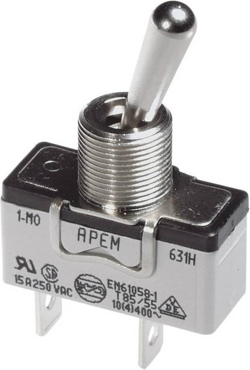 APEM Lever switch for high current 250 V/AC