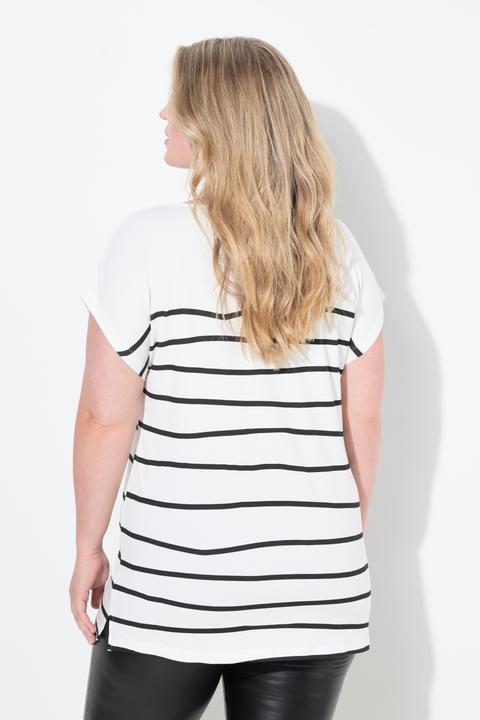 Produktbild Miamoda T-Shirt, Bretonringel, Spielkarten-Druck (46)