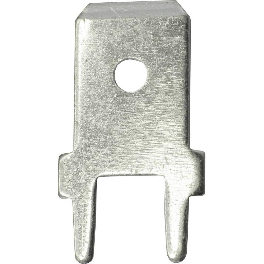 Vogt Verbindungstechnik Flachstecker, Elektronikkabel + Stecker, Silber
