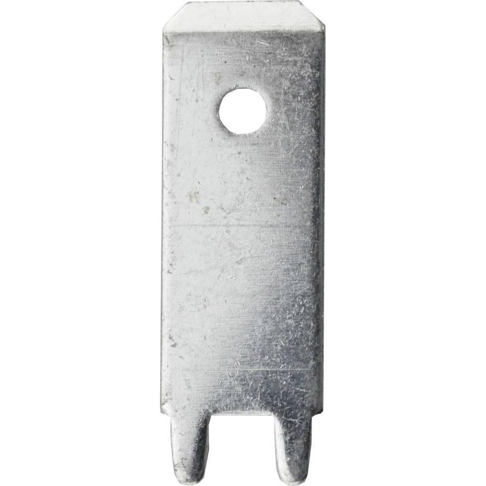 Vogt Verbindungstechnik Flachstecker, Elektronikkabel + Stecker, Silber