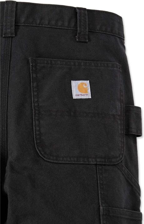 Actual product image Carhartt STRETCH DUCK DOUBLE FRONT BLACK Size W32/L34 (W32/L34)