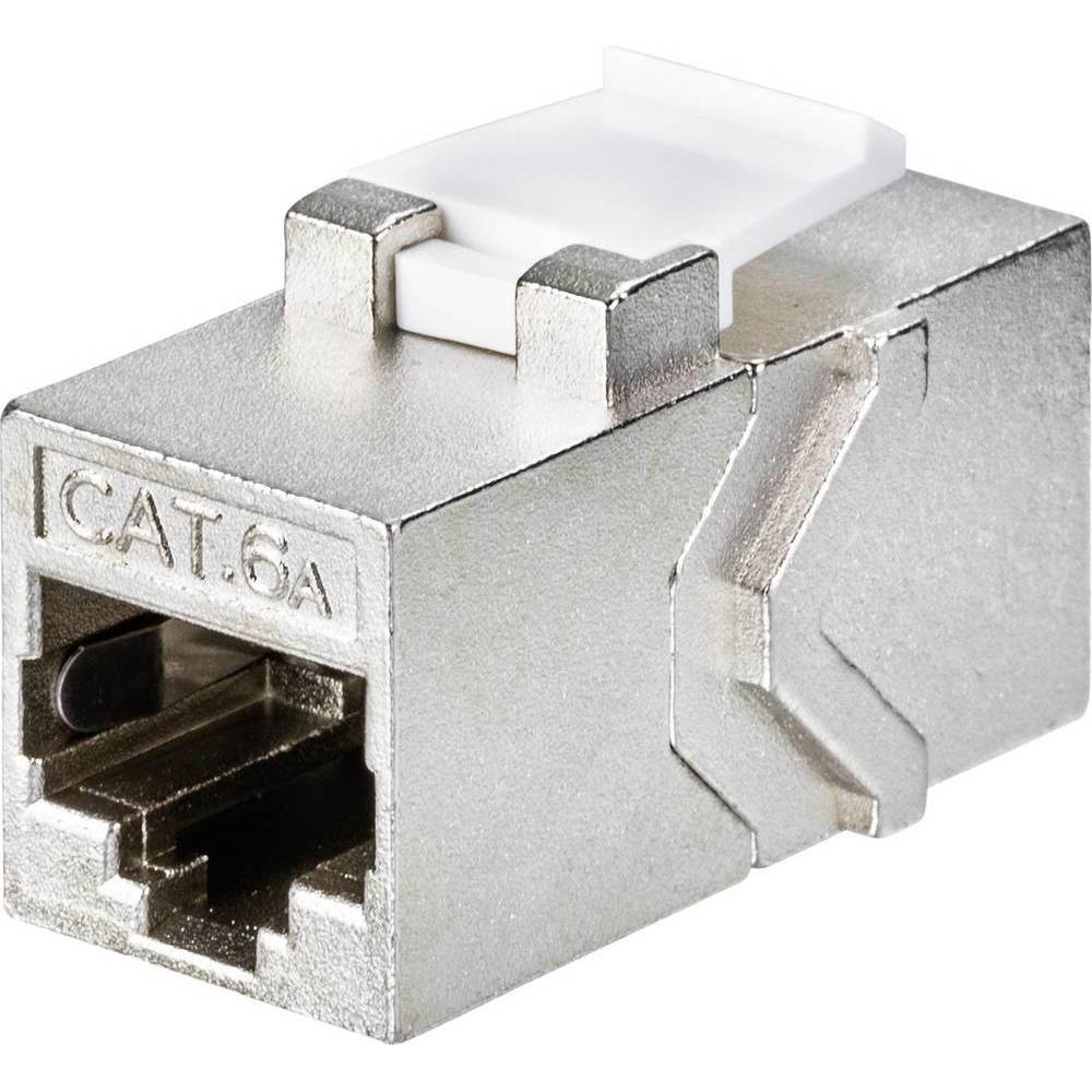 Thumbnail - Renkforce RF-4531598 Kabelschnittstellen-/Gender-Adapter RJ45 Silber (S/UTP, CAT6a), Netzwerkkabel