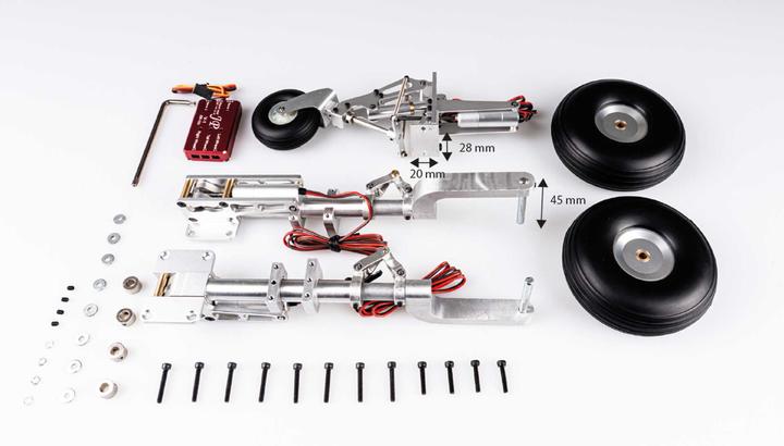 Image du produit Seagull Models ( SG-Models ) Einziehfahrwerk elektrisch P-51D passend zu SEA391