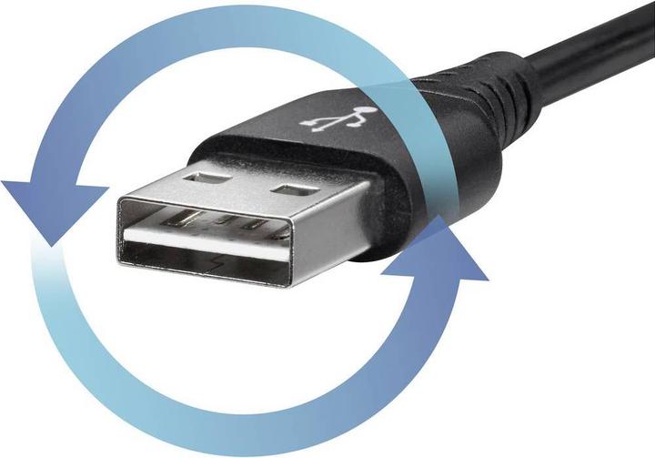 Immagine prodotto Renkforce Cavo di collegamento USB 2.0, telefono (analogico) (1x spina USB 2.0 A (1 m, USB 2.0)