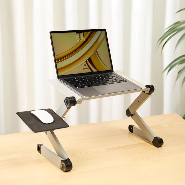 Produktbild InnovaGoods Einstellbarer Laptop-Tisch mit mehreren Positionen Omnible