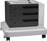 Produktbild HP CE735A, 3x500-sheet Papiereinzug und Unterstand