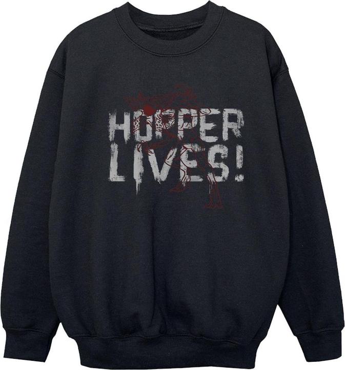 Produktbild Netflix Stranger Things Hoppers Live Sweatshirt Mädchen (128)