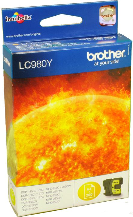 Actual product image Brother Lc-980y (Y)