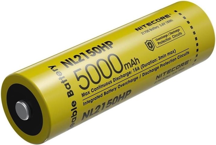 Produktbild Nitecore Li-Ion Akku Typ 21700 - 5000mAh - NL2150
