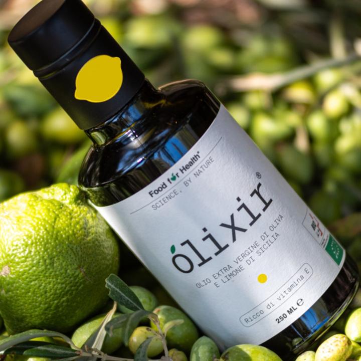 Actual product image Ólixir Extra virgin olive oil with lemon (25 cl)