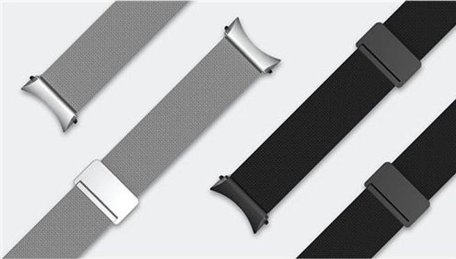 Image du produit Samsung Montre 4 Bracelet (20 mm, Acier inoxydable, Galaxy watch 4 (44mm))