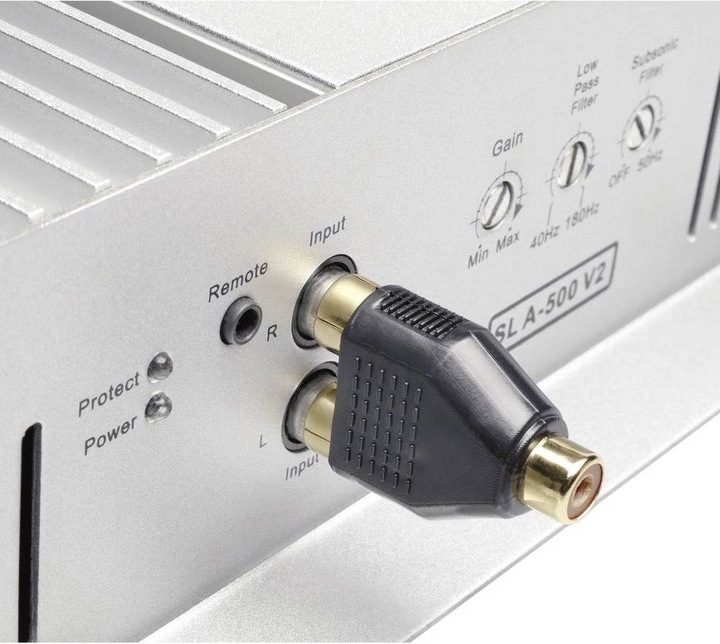 Actual product image Sinuslive Sinus Live HighEnd Cinch adapter plug
