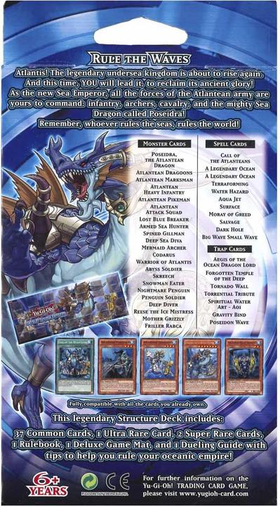 Immagine prodotto Yu-Gi-Oh Mazzo Struttura: Regno dell'Imperatore del Mare -! (Inglese, Ponte)