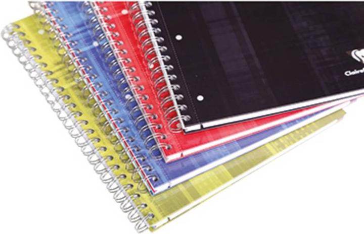 Produktbild Clairefontaine Spiralnotizblock DIN A4 90g 80Bl. kar (A4, Kariert, Weicher Einband)