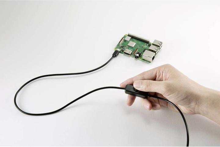 Actual product image Renkforce Power Cable Raspberry Pi (1x USB 2.0 Plug A