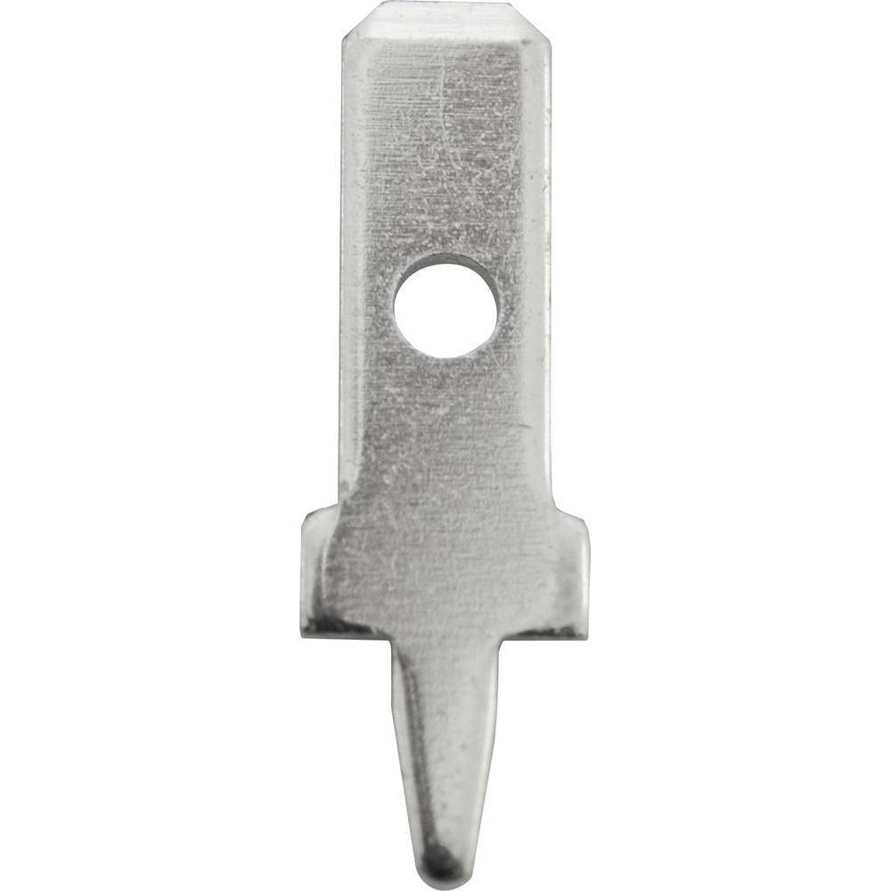 Thumbnail - Vogt Verbindungstechnik Flachstecker, Elektronikkabel + Stecker, Silber
