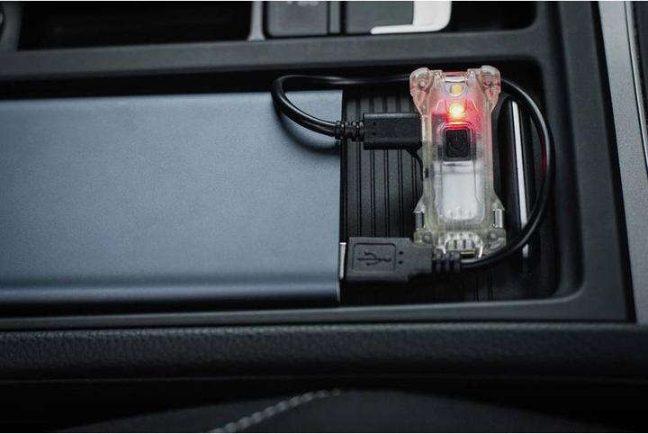 Actual product image ArmyTek Zippy Keychain Torch (Red) (5.90 cm, 200 lm)