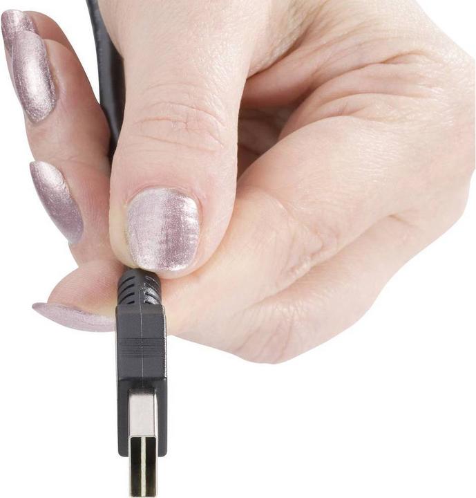 Produktbild Renkforce USB 2 A/Micro-B Anschlusskabel 1.8 m mit Wende-Stecker - Kabel nie wieder falsch herum einstecken (1.80 m, USB 2.0, 2.50 W)