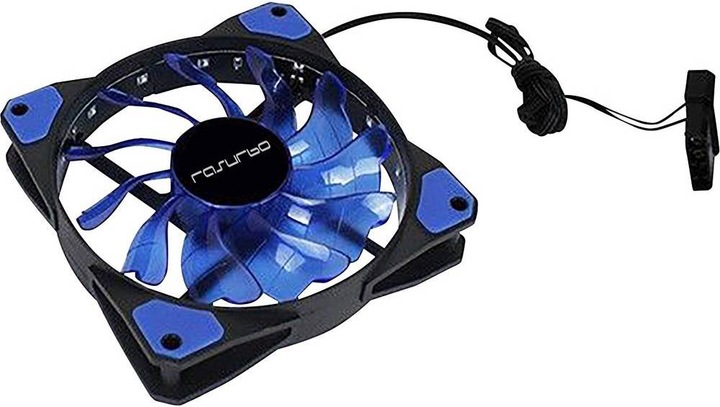 Actual product image Arctic Rasurbo fan 120*120*25 15 LED's blue (120 mm, 1 x)
