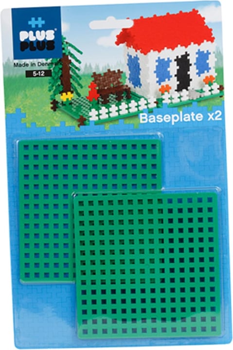 Actual product image Plus-Plus Baseplate 12x12 cm, 2 pieces