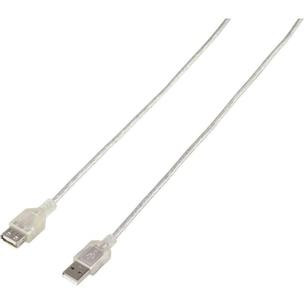 Renkforce USB 2.0 Anschlusskabel (1x USB 2.0 Stecker A (3 m, USB 2.0), USB Kabel