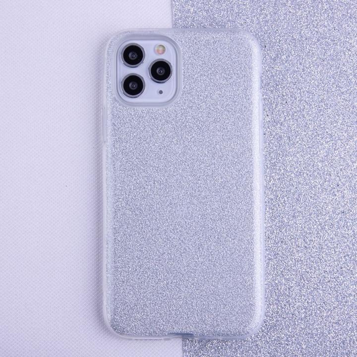 Produktbild OEM Glitter 3in1 case for iPhone 17 Air silver (Apple iPhone 17)