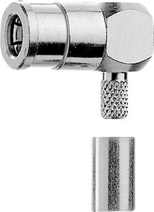 Actual product image Telegärtner SMB connector socket, angled 50 Ohm J01161A0091 1 pc.