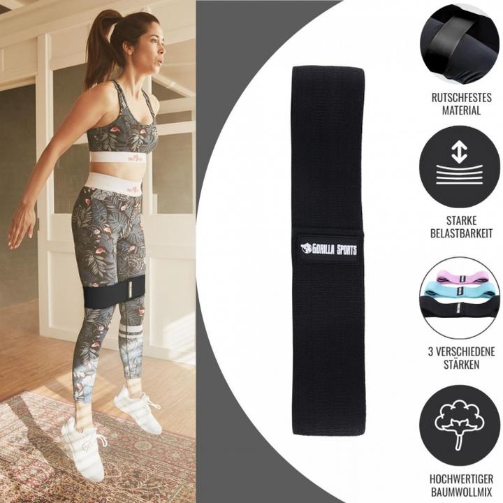 Immagine prodotto Gorilla Sports Banda dell'anca (0.85 m, Strong, Medio, Light)