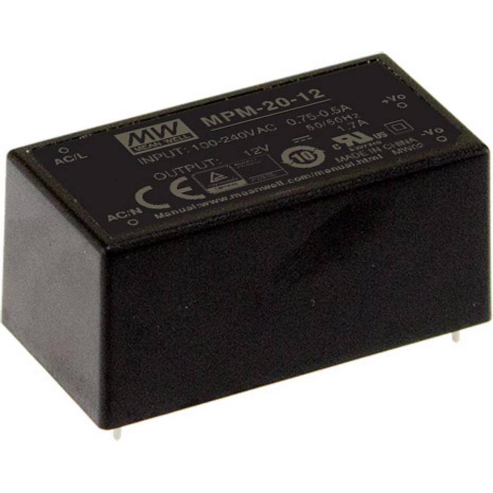 MeanWell, Spannungswandler, MPM-20-3.3 Netzteil & Spannungsumwandler 20 W