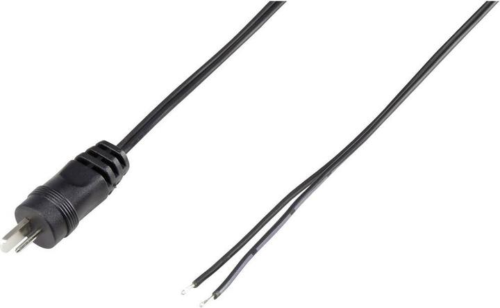 Voltcraft 93015c94 Connettore per altoparlanti Spina, diritto Numero di poli (num): 2 Nero 1 pz.