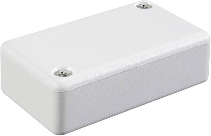 Actual product image Hammond Electronics 1551JGY 1551JGY Euro enclosure 60 x 35 x 15 ABS light grey (RAL 7035) 1 pc. (Housing)