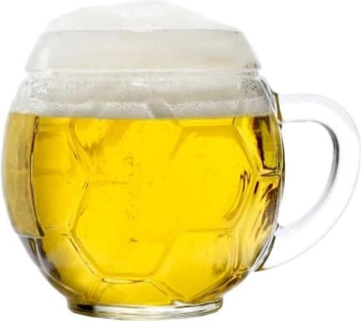 Actual product image Ich-zapfe Beer glass set of 6, football beer mug - 0.3 litres (0.30 l, 6 x)